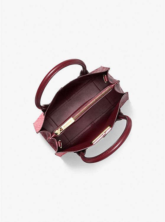 Michael Kors Mercer Medium Two-Tone Logo Crossbody Bag - Bags | Shop From The Mirage