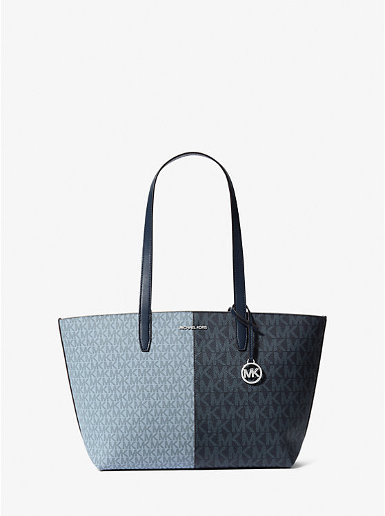 Michael Kors Jet Set Travel Medium Two-Tone Logo Tote Bag - Bags | Shop From The Mirage