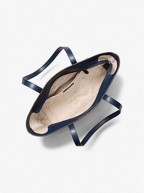 Michael Kors Jet Set Travel Medium Two-Tone Logo Tote Bag - Bags | Shop From The Mirage