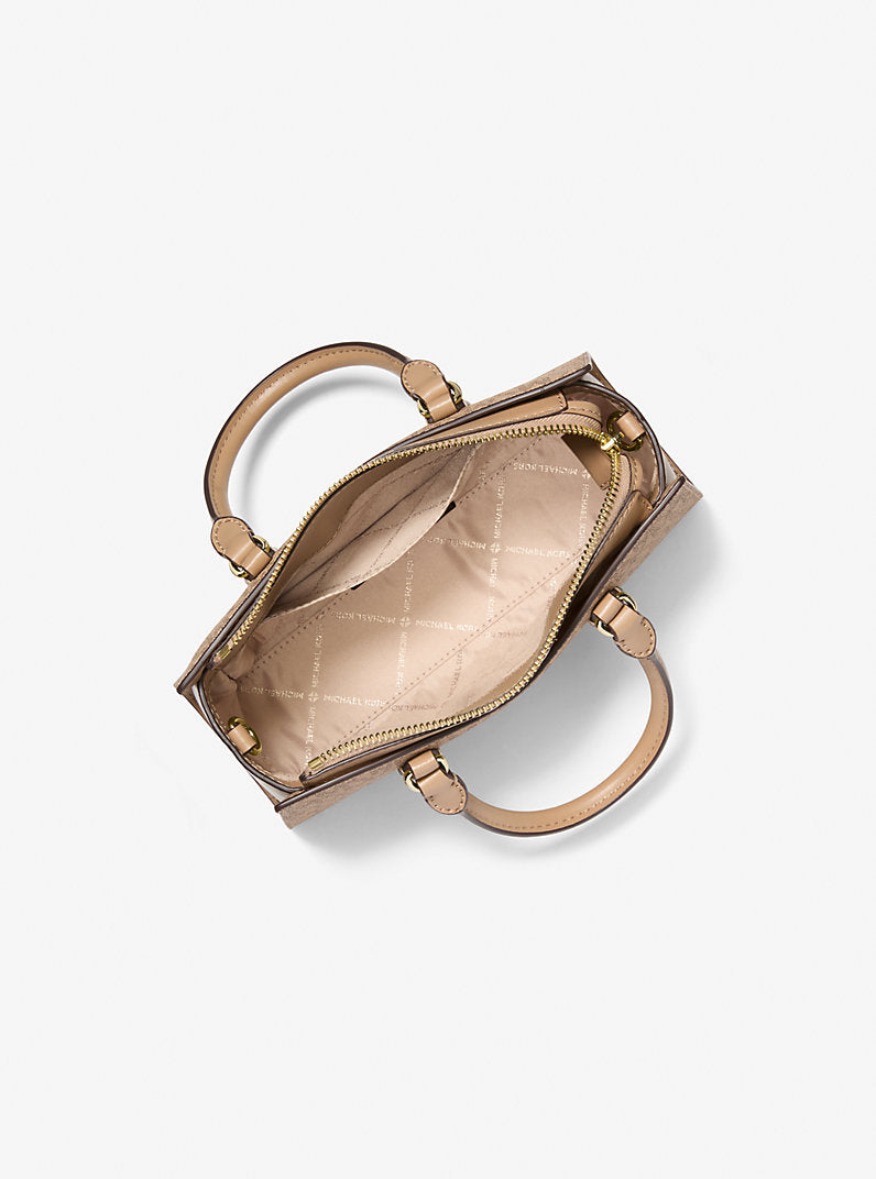 Arden Small Signature Logo Messenger Bag