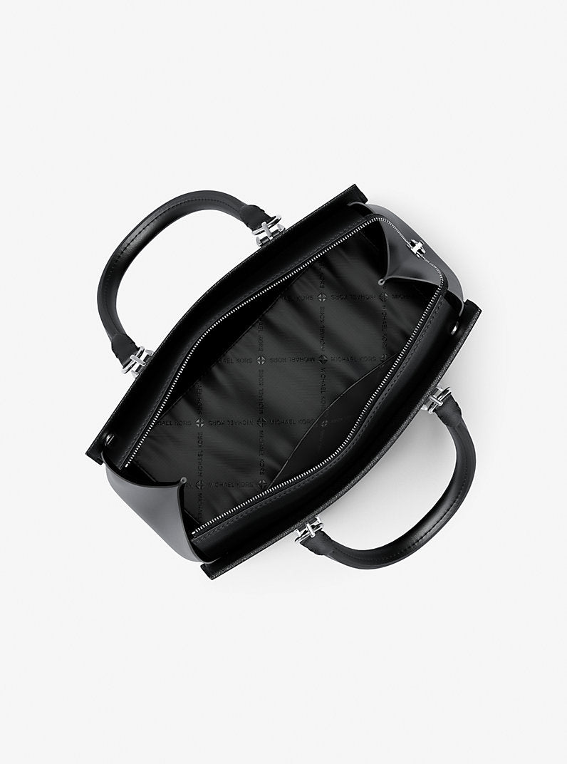 Marilyn Medium Saffiano Leather Satchel