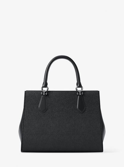 Marilyn Medium Saffiano Leather Satchel