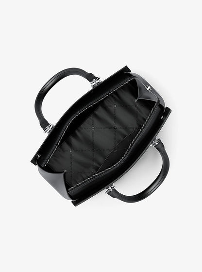 Marilyn Medium Saffiano Leather Satchel