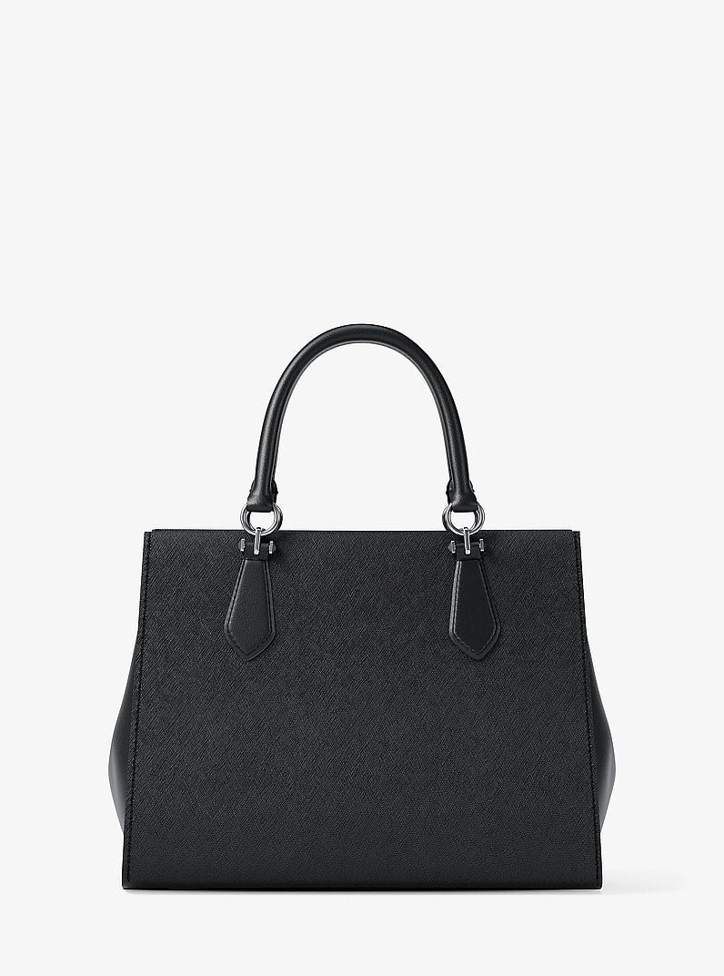 Marilyn Medium Saffiano Leather Satchel