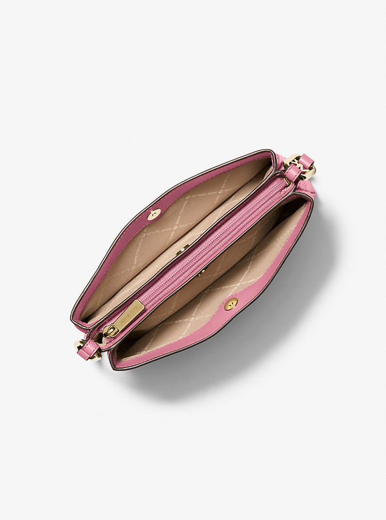 Trisha Medium Pebbled Leather Crossbody Bag