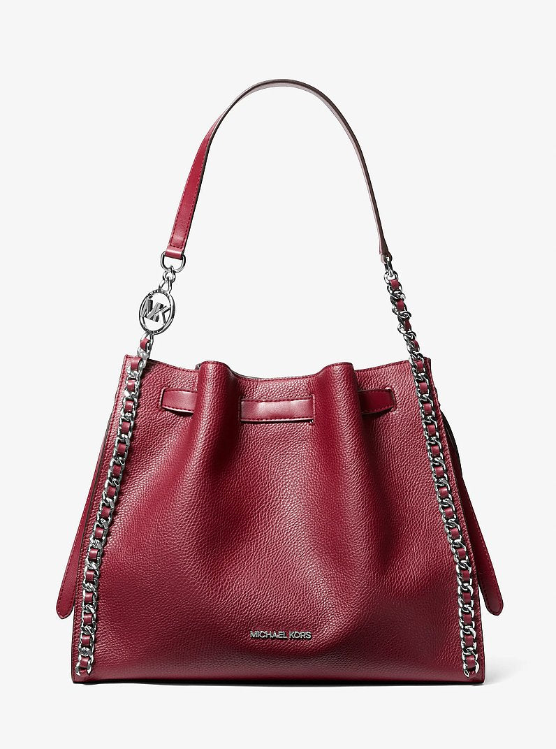 Mina Large Chain Shoulder Bag