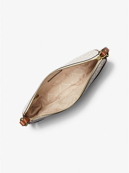 Michael Kors Dover Medium Signature Logo Crossbody Bag - Bags | Shop From The Mirage