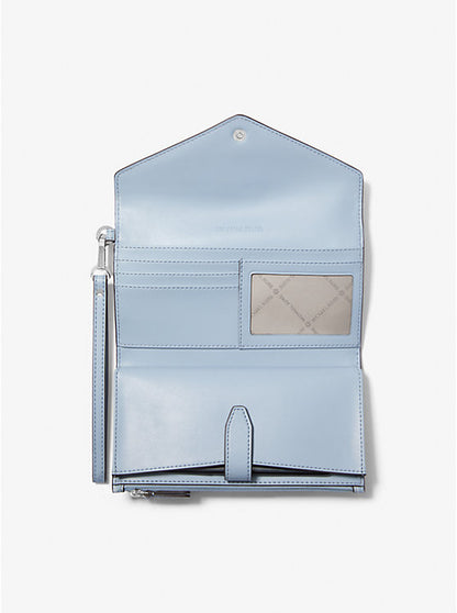 Michael Kors Jet Set Large Signature Logo Envelope Wristlet - Bags | Shop From The Mirage