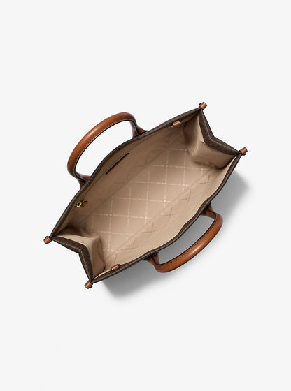 Mirella Medium Signature Logo Tote Bag