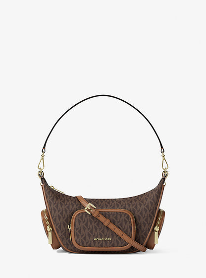 Merritt Small Signature Logo Convertible Shoulder Bag