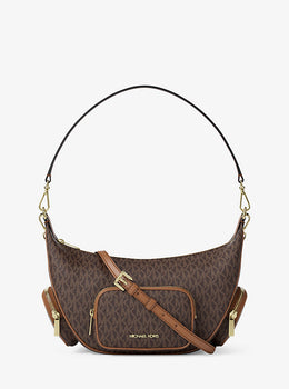 Merritt Medium Signature Logo Convertible Shoulder Bag