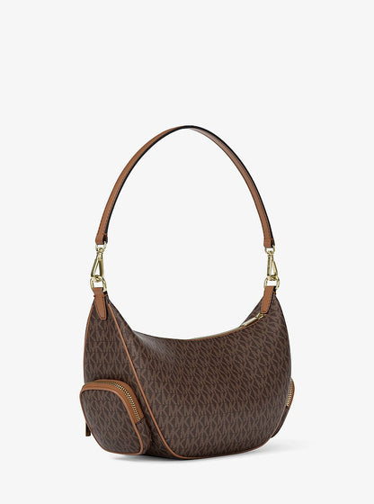 Merritt Medium Signature Logo Convertible Shoulder Bag