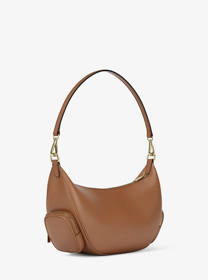 Merritt Medium Pebbled Leather Convertible Shoulder Bag