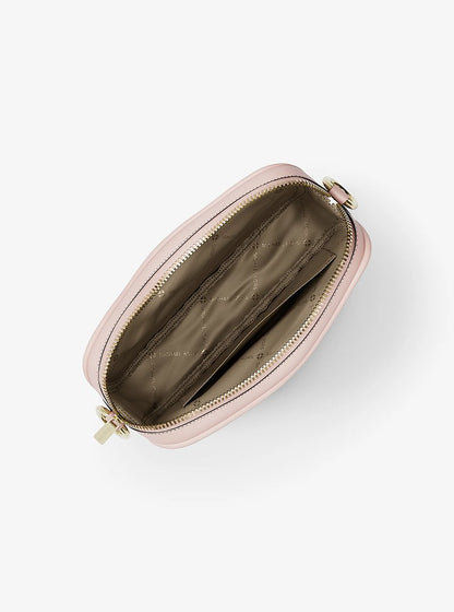 Jet Set Small Signature Logo Camera Crossbody Bag
