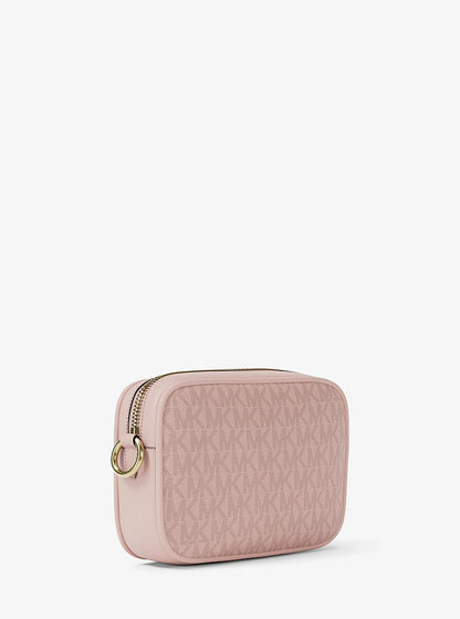 Jet Set Small Signature Logo Camera Crossbody Bag