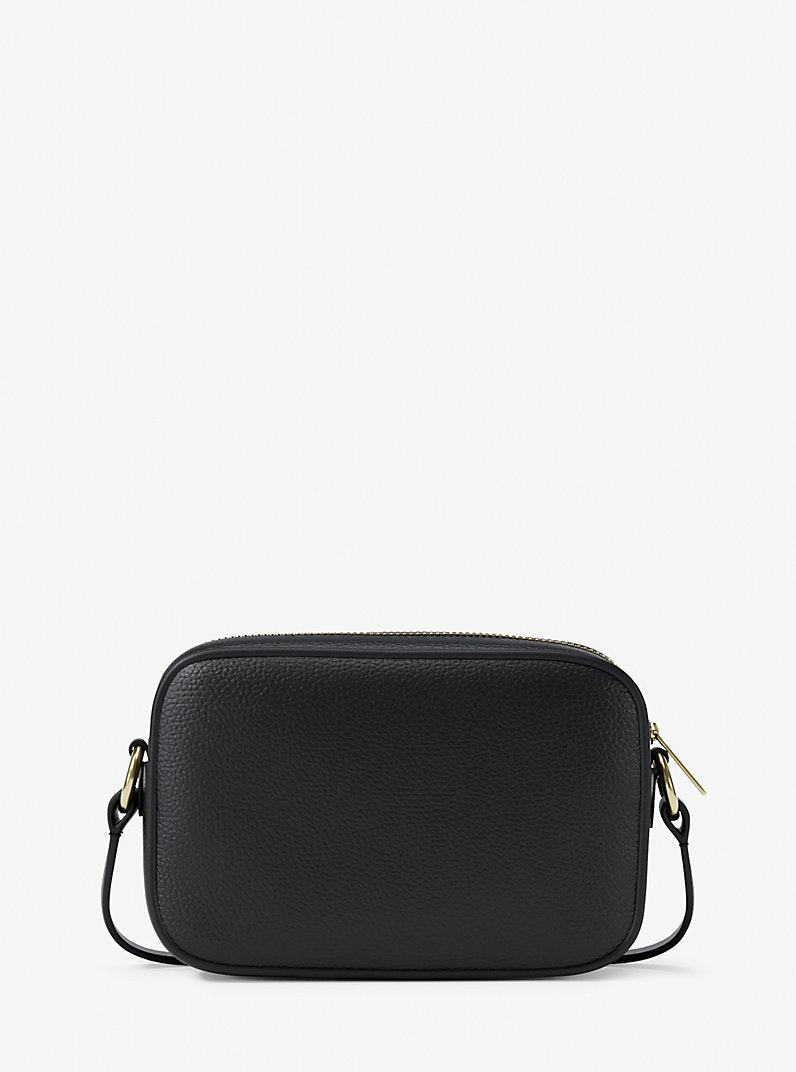Jet Set Small Pebbled Leather Camera Crossbody Bag