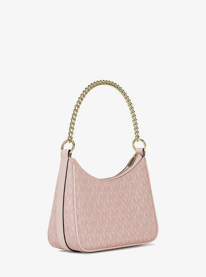 Jet Set Small Signature Logo Convertible Crossbody Bag