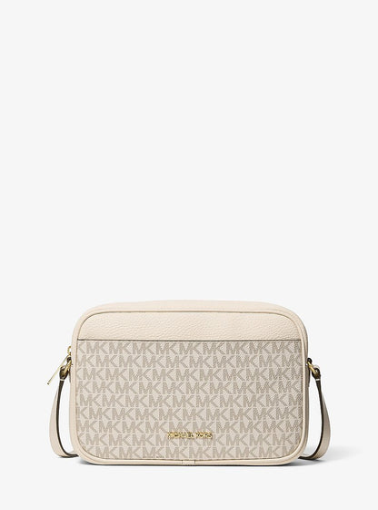 Jet Set Travel Large Signature logo Camera Crossbody Bag