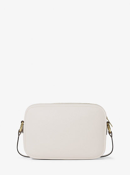 Jet Set Large Pebbled Leather Camera Crossbody Bag