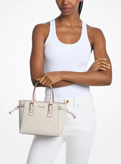 Voyager Extra-Small Signature Logo Convertible Crossbody Bag