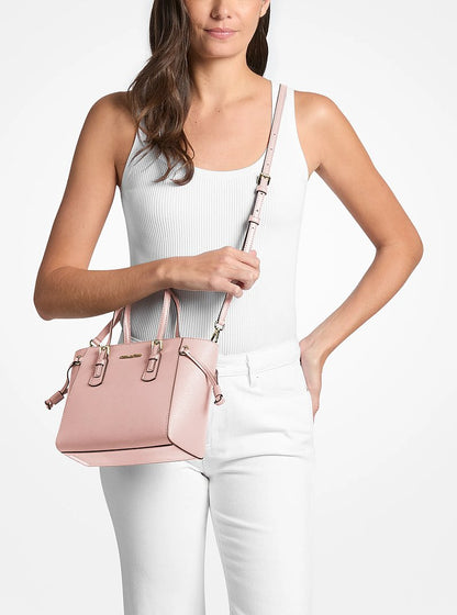 Voyager Extra-Small Saffiano Leather Convertible Crossbody Bag