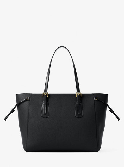 Voyager Large Saffiano Leather Tote Bag