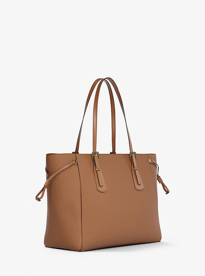 Voyager Large Saffiano Leather Tote Bag