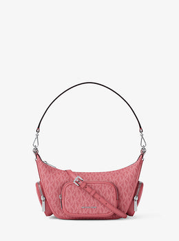 Merritt Small Signature Logo Convertible Shoulder Bag