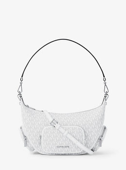 Merritt Medium Signature Logo Convertible Shoulder Bag