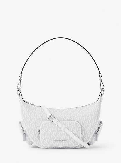 Merritt Medium Signature Logo Convertible Shoulder Bag