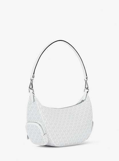 Merritt Medium Signature Logo Convertible Shoulder Bag