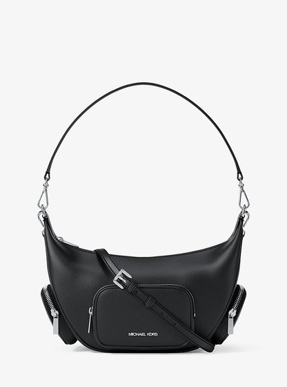 Merritt Medium Pebbled Leather Convertible Shoulder Bag