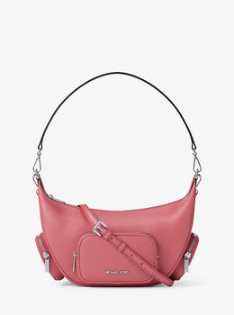 Merritt Medium Pebbled Leather Convertible Shoulder Bag