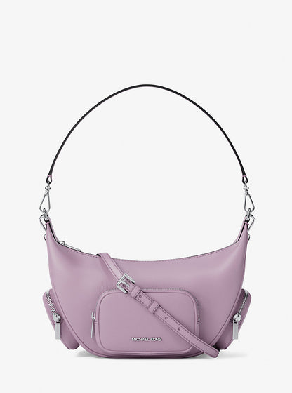 Merritt Medium Pebbled Leather Convertible Shoulder Bag