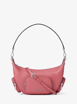 Merritt Medium Pebbled Leather Convertible Shoulder Bag