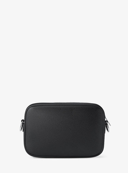 Jet Set Large Pebbled Leather Camera Crossbody Bag