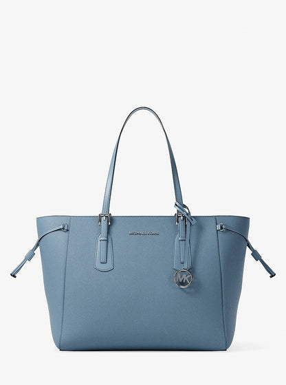 Voyager Large Saffiano Leather Tote Bag