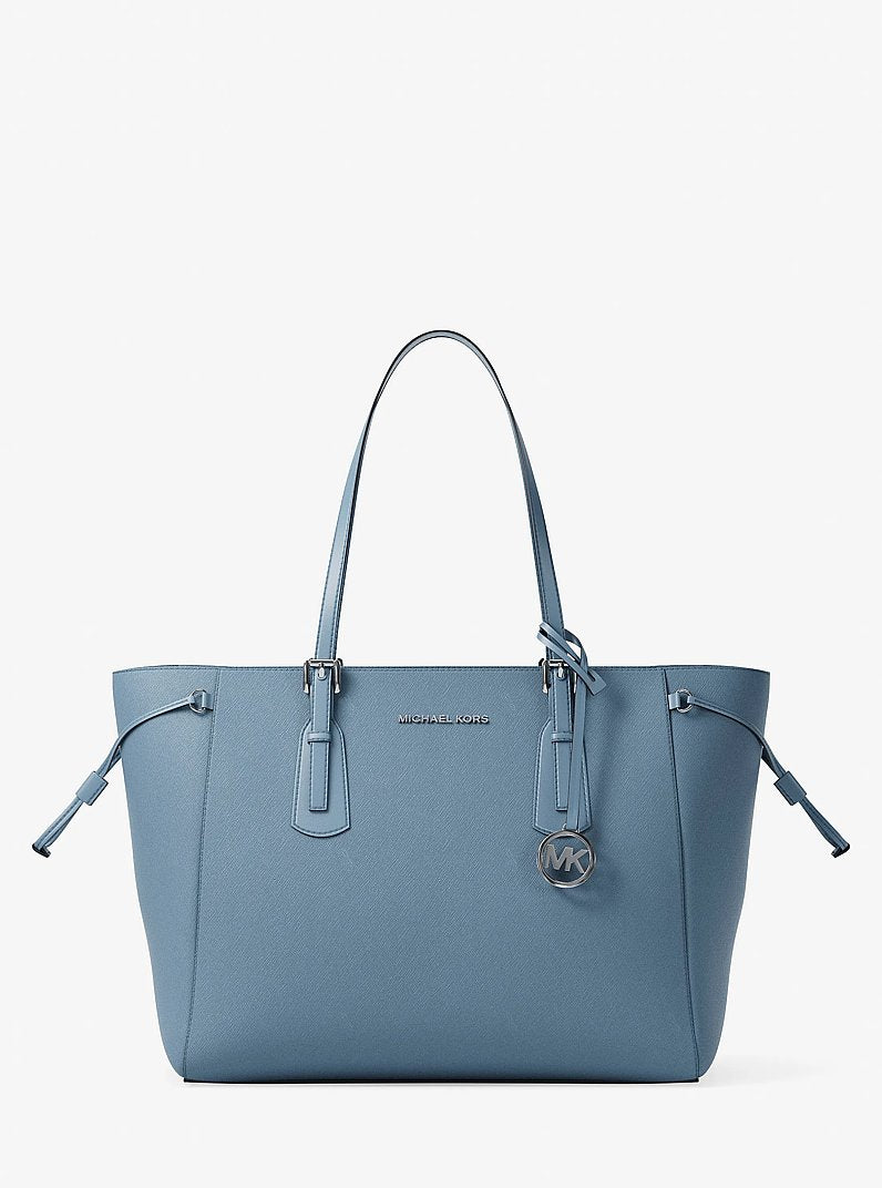 Voyager Large Saffiano Leather Tote Bag
