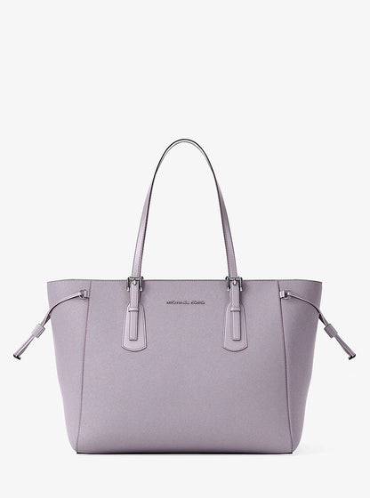 Voyager Large Saffiano Leather Tote Bag