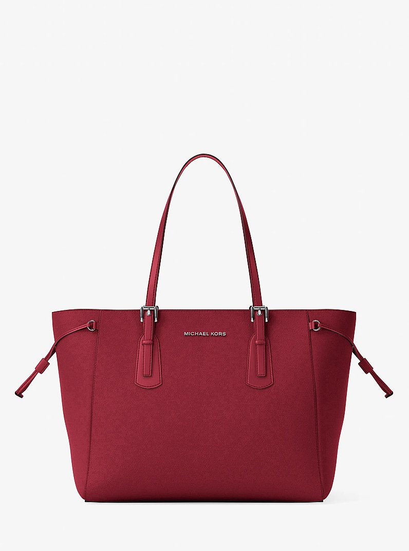 Voyager Large Saffiano Leather Tote Bag