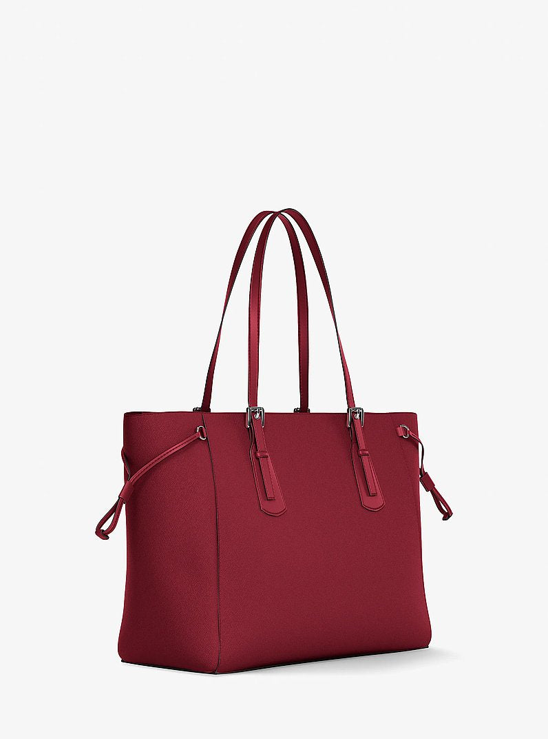 Voyager Large Saffiano Leather Tote Bag