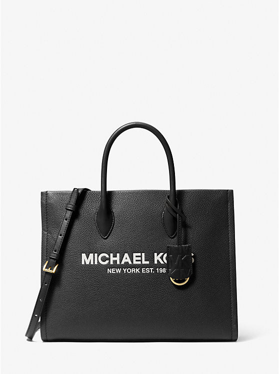 Michael Kors Mirella Medium Pebbled Leather Tote Bag - Bags | Shop From The Mirage