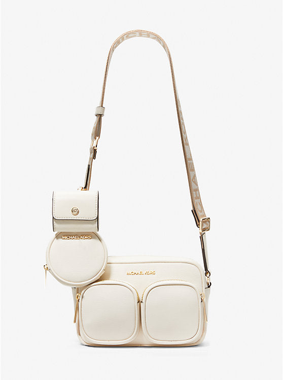 Michael Kors Jet Set Medium Leather Crossbody Bag with Case for Apple Airpods Pro® - Bags | Shop From The Mirage