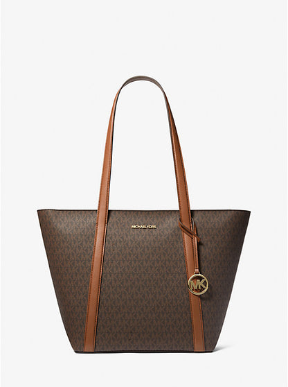 Michael Kors Pratt Large Signature Logo Tote Bag - Bags | Shop From The Mirage
