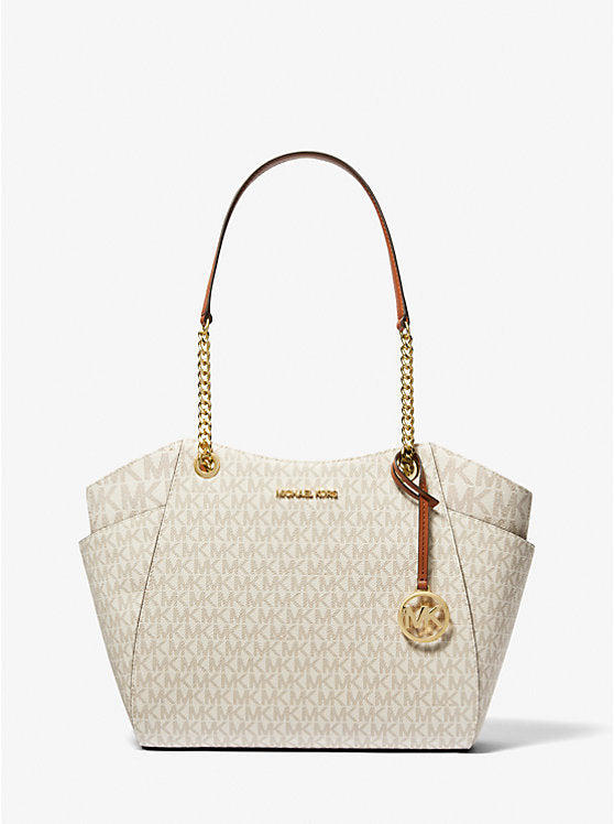 Michael Kors Jet Set Large Signature Logo Shoulder Bag - Bags | Shop From The Mirage