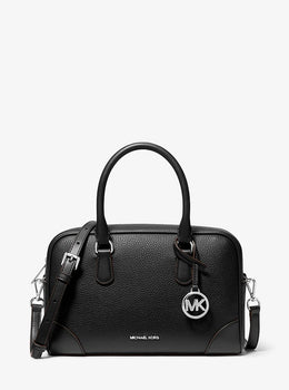 Thompson Medium Pebbled Leather Satchel