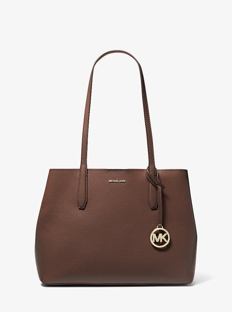 Avalon Medium Pebbled Leather Tote Bag