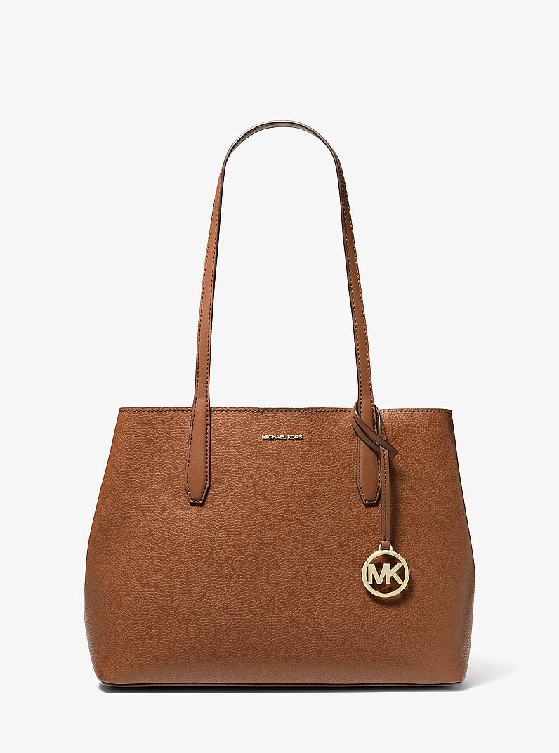 Avalon Medium Pebbled Leather Tote Bag