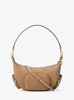 Merritt Medium Suede Convertible Shoulder Bag