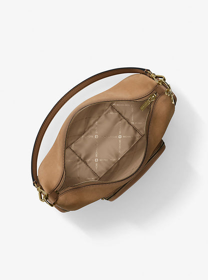 Merritt Medium Suede Convertible Shoulder Bag